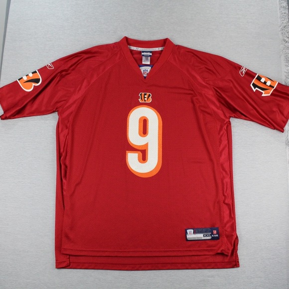 Reebok Other - Reebok Cincinnati Bengals Palmer Jersey Shirt Mens 2XL Red NFL Equipment